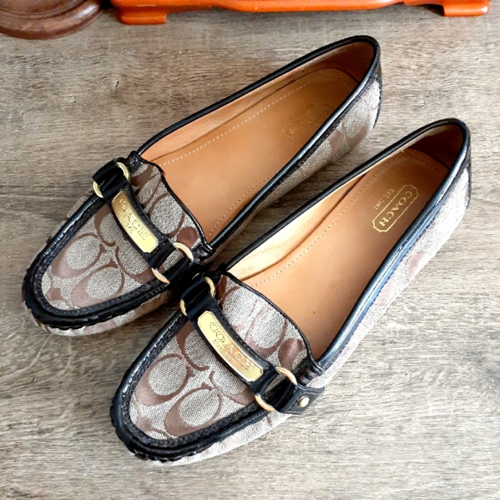 Coach Felisha Loafers Size 9 1/2